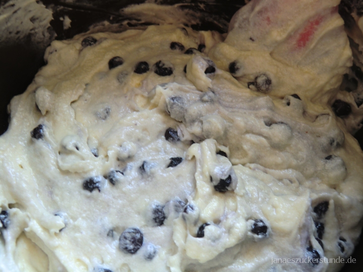 Blueberry Muffin Teig - fertig