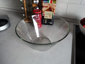 Erbeer-Trifle Glasform