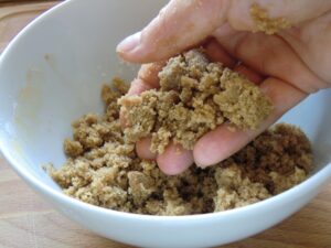 Banane Muffin Streusel