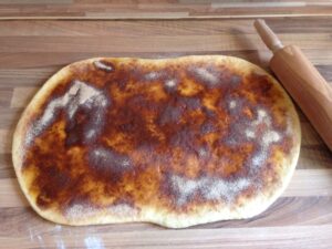 Zucker, Zimt, und Butter Füllung