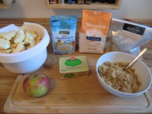 Apple Crisp Zutaten