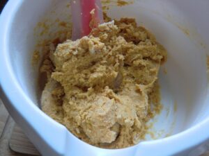 Pumpkin Scone Teig