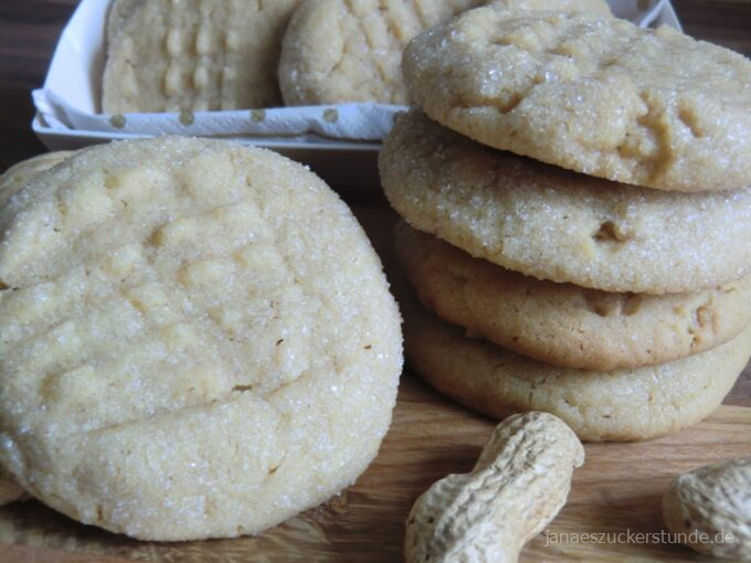 Erdnussbutter Cookies