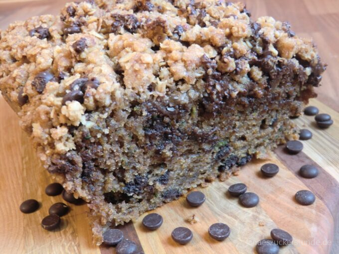 Zucchini Schoko-Streusel Brot
