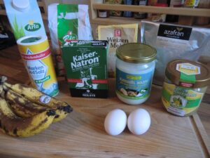 Banananbrot Zutaten