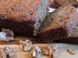 Bananenbrot mit Walnüsse