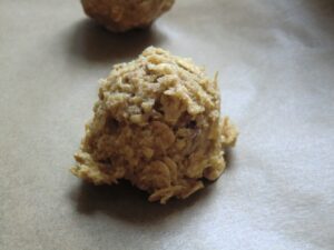 Kugel mit Cookie Scoop