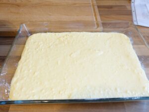 Kaffeekuchen Teig fertig