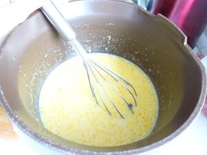 Bread Pudding mixture