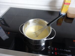 Bread Pudding Rum Soße