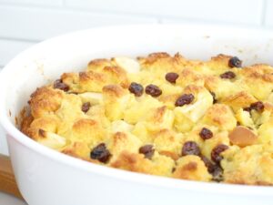 Bread Pudding fertig gebacken