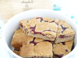 Himbeer Fruchtriegel (Raspberry Jam Bars)
